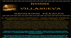 Desktop Screenshot of abogadospenales.com.ar