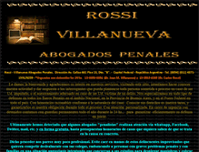 Tablet Screenshot of abogadospenales.com.ar